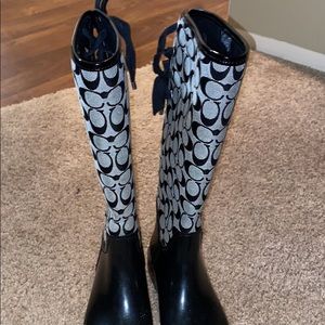 Coach rainboots